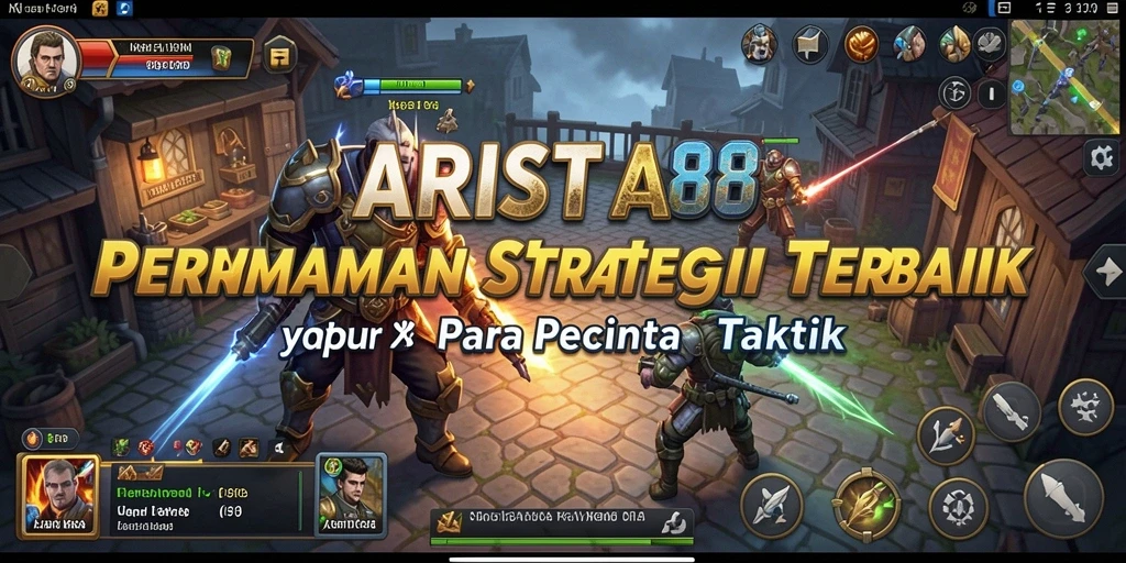 Tampilan gameplay ARISTA88 yang menarik dan penuh tantangan strategi.