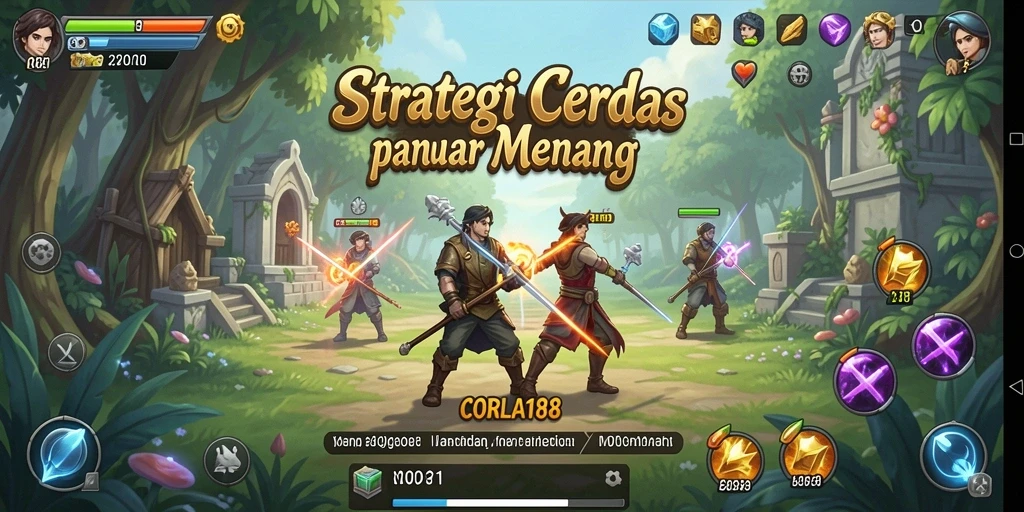 Tangkapan layar CORLA188 menampilkan aksi strategi yang mendebarkan.