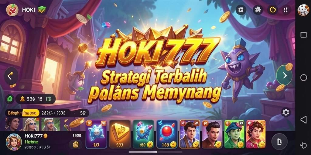 Tangkapan layar HOKI777 menampilkan aksi strategi yang mendebarkan.