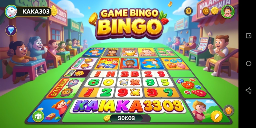 Tampilan gameplay seru dan interaktif dari KAKA303 Bingo.