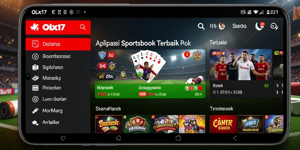 Tampilan menarik dari OLX17 saat melakukan taruhan olahraga.