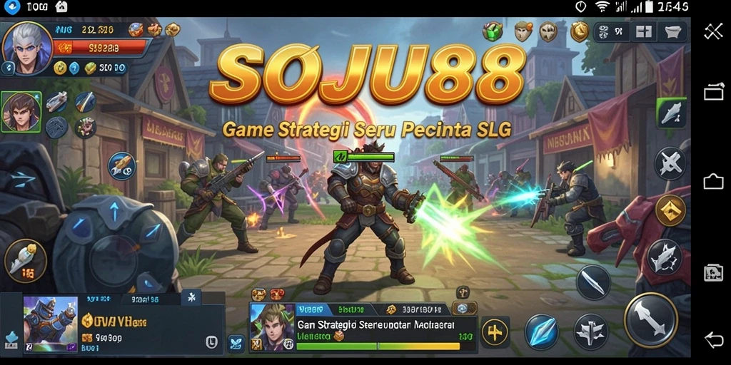 Tampilan gameplay menarik dalam SOJU88 dengan pertempuran strategis.