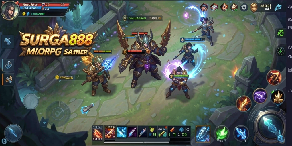 Gameplay mendalam dan interaktif di dunia SURGA88.